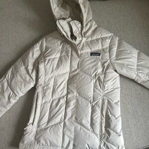 Patagonia Cream Puffer Jacket